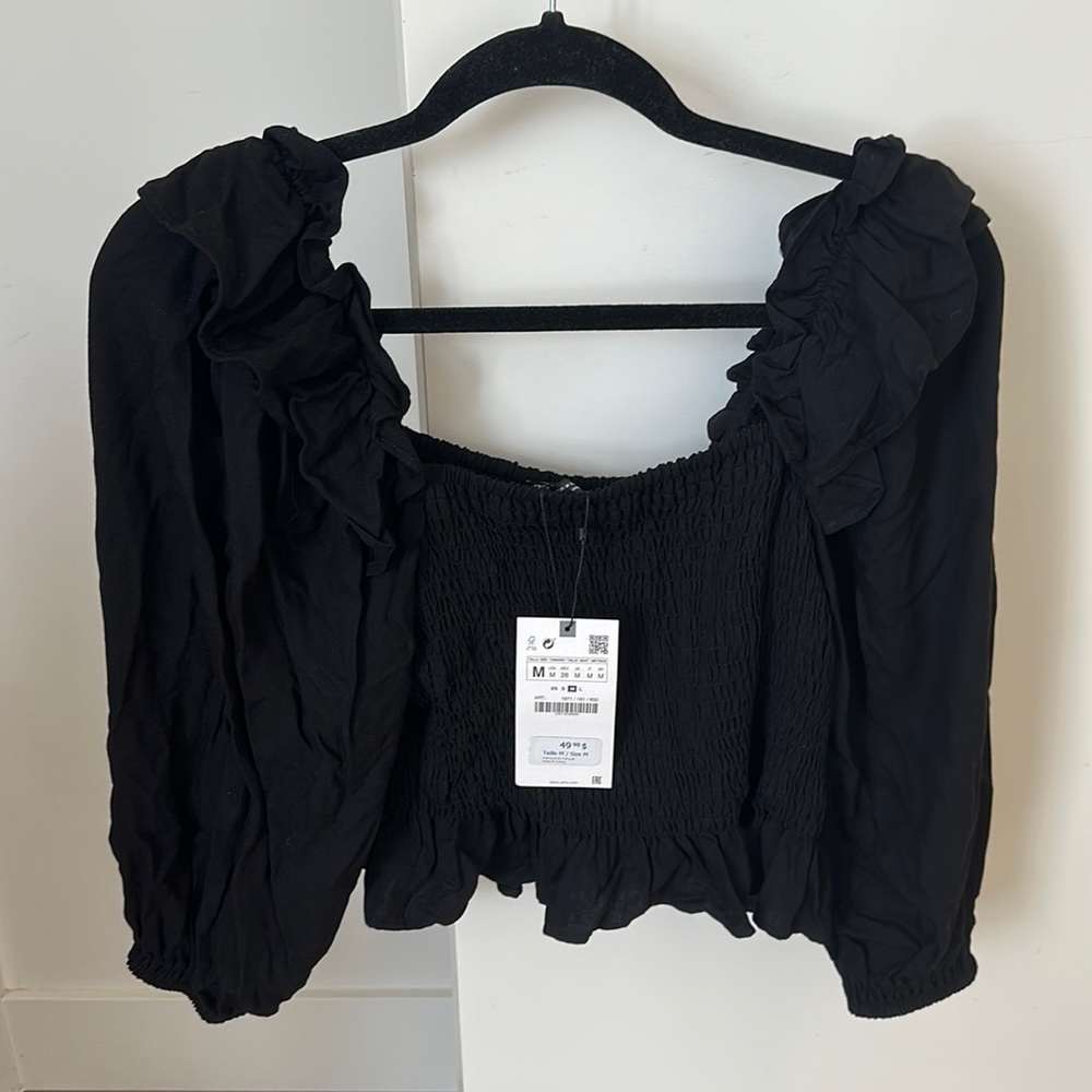 ZARA crop stop